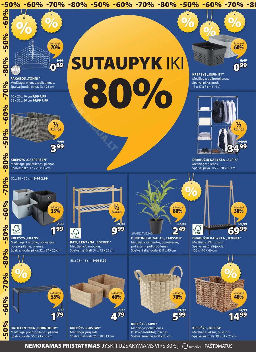 JYSK akcijų leidinys puslapis 10