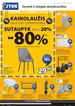 JYSK akcijų leidinys