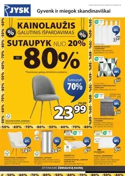 JYSK akcijų leidinys