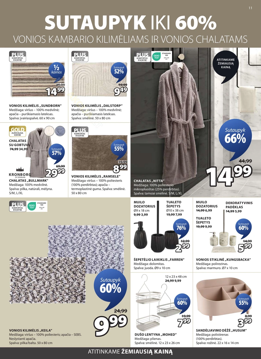 JYSK akcijų leidinys puslapis 11