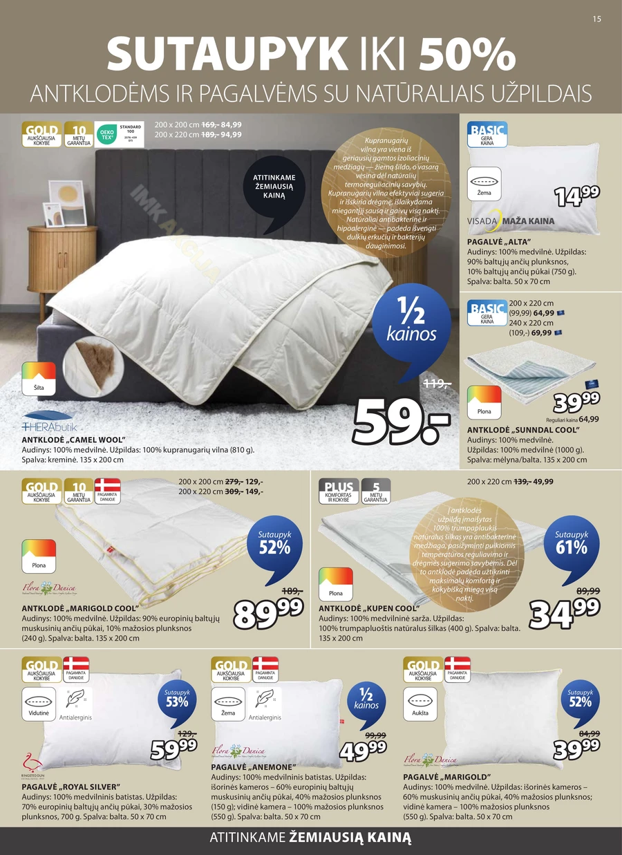 JYSK akcijų leidinys puslapis 15