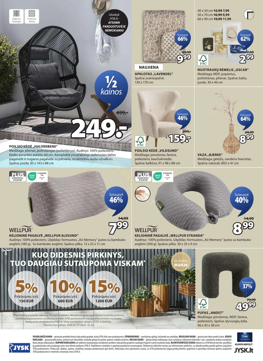 JYSK akcijų leidinys puslapis 24