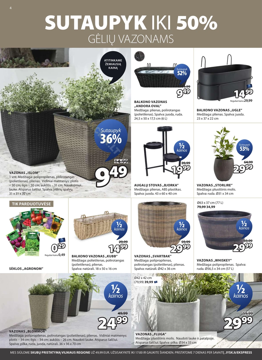 JYSK akcijų leidinys puslapis 4