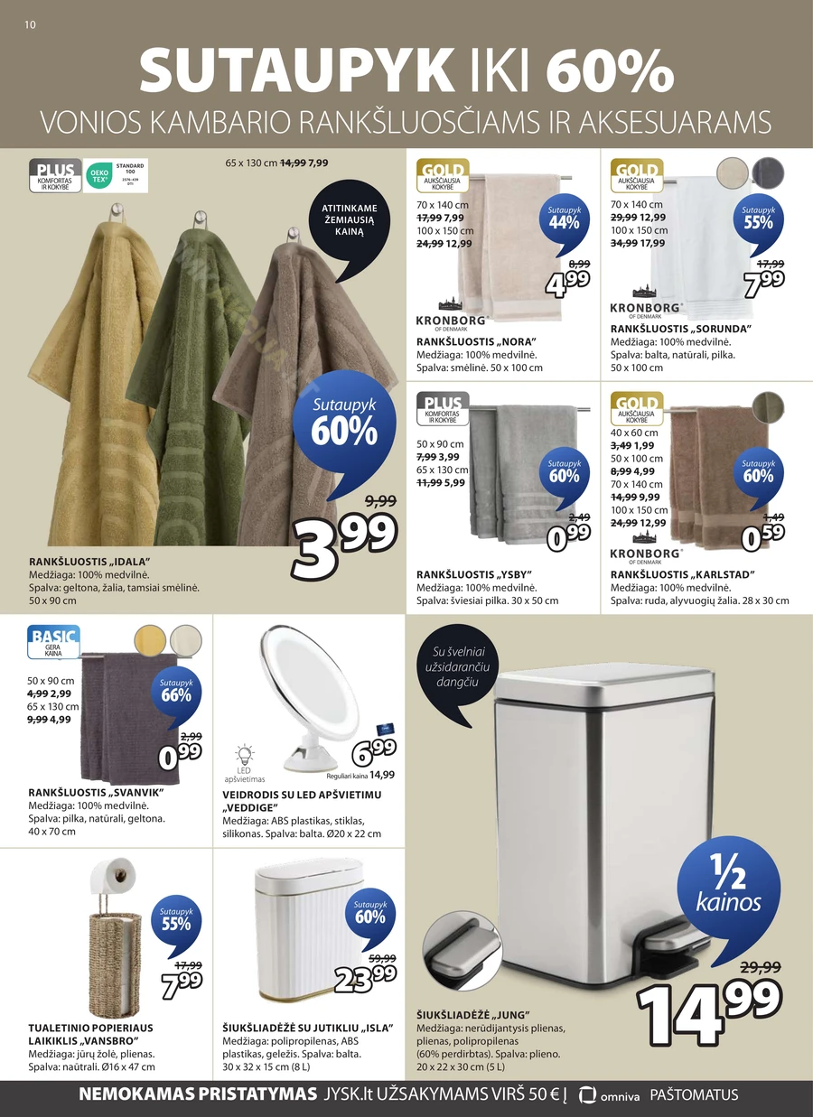 JYSK akcijų leidinys puslapis 10