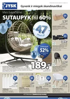 JYSK akcijų leidinys