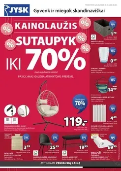 JYSK akcijų leidinys