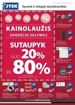 JYSK akcijų leidinys