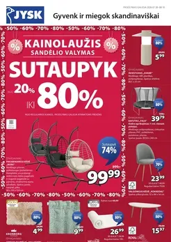 JYSK akcijų leidinys