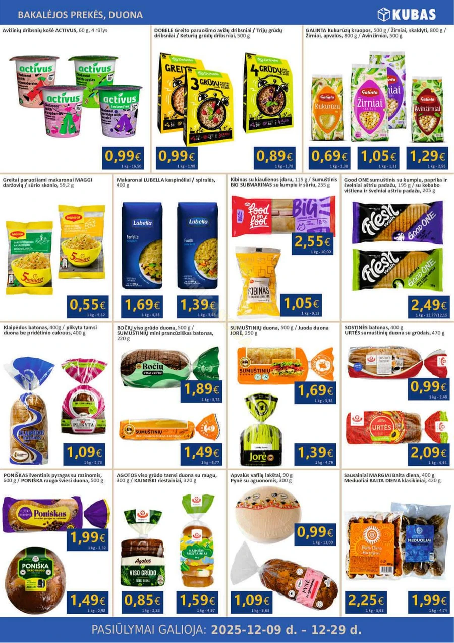 KUBAS akcijų leidinys puslapis 9