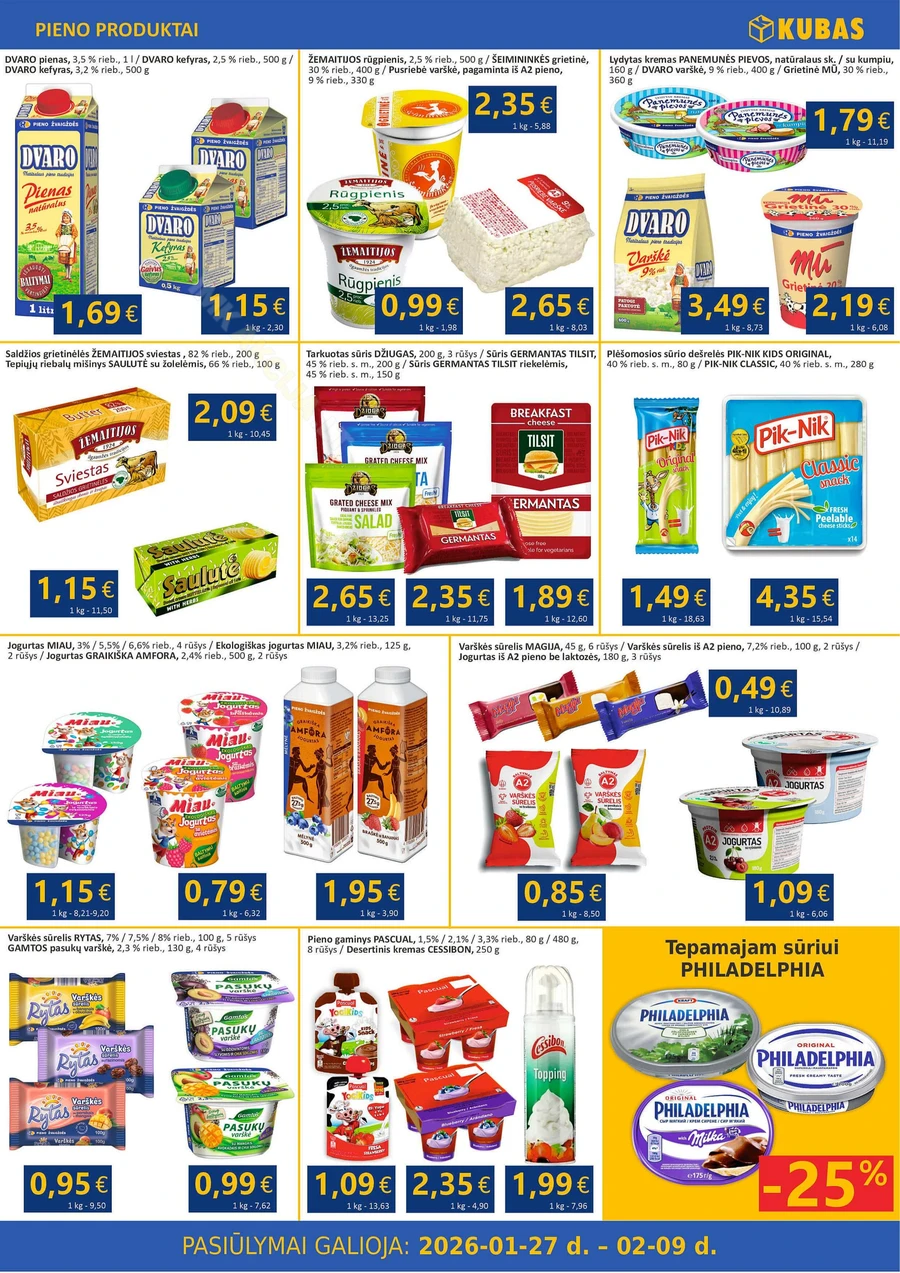 KUBAS akcijų leidinys puslapis 2