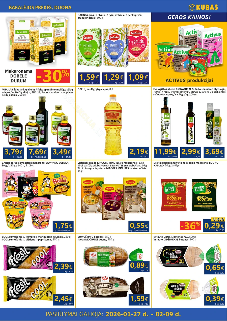 KUBAS akcijų leidinys puslapis 5