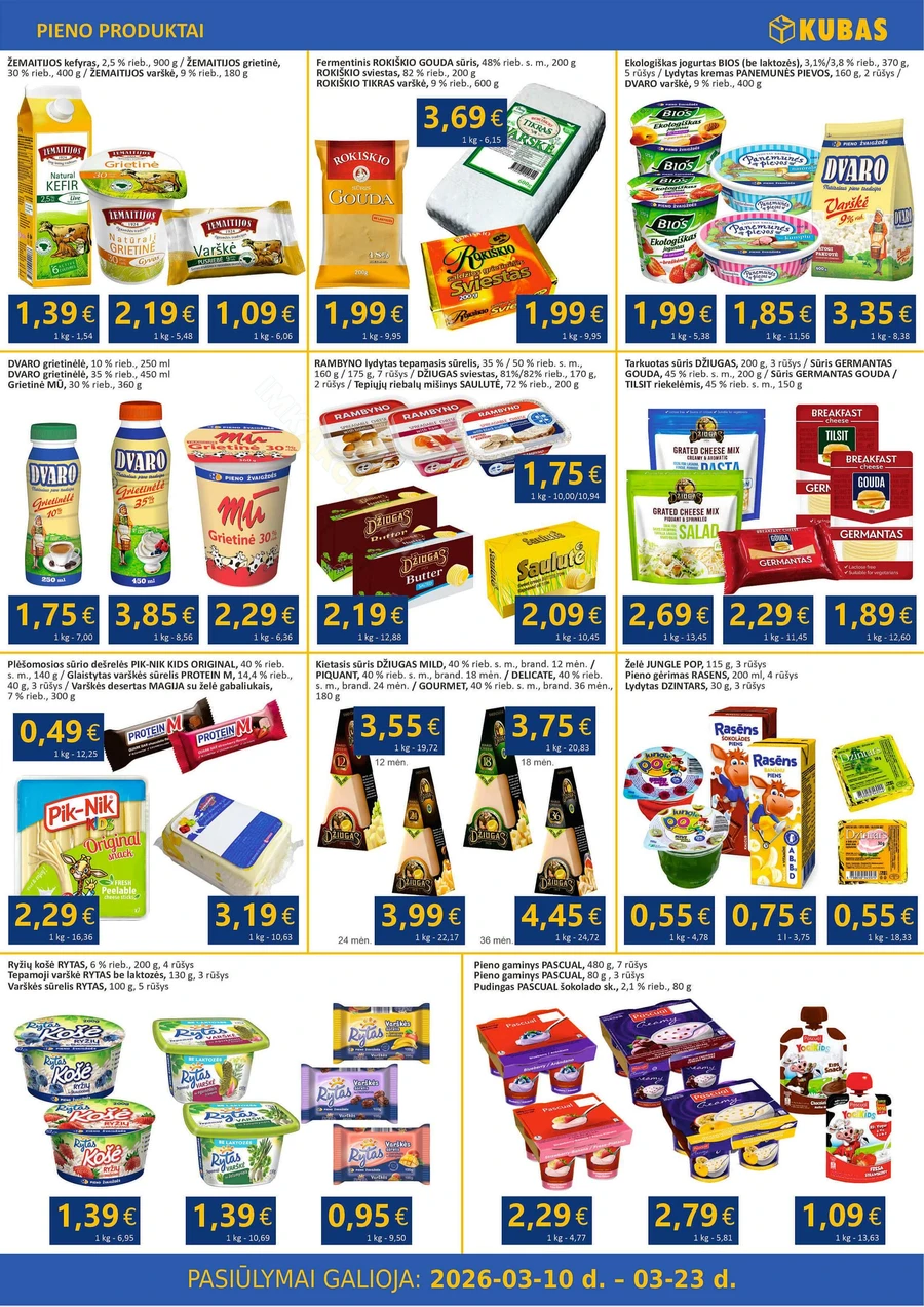 KUBAS akcijų leidinys puslapis 2