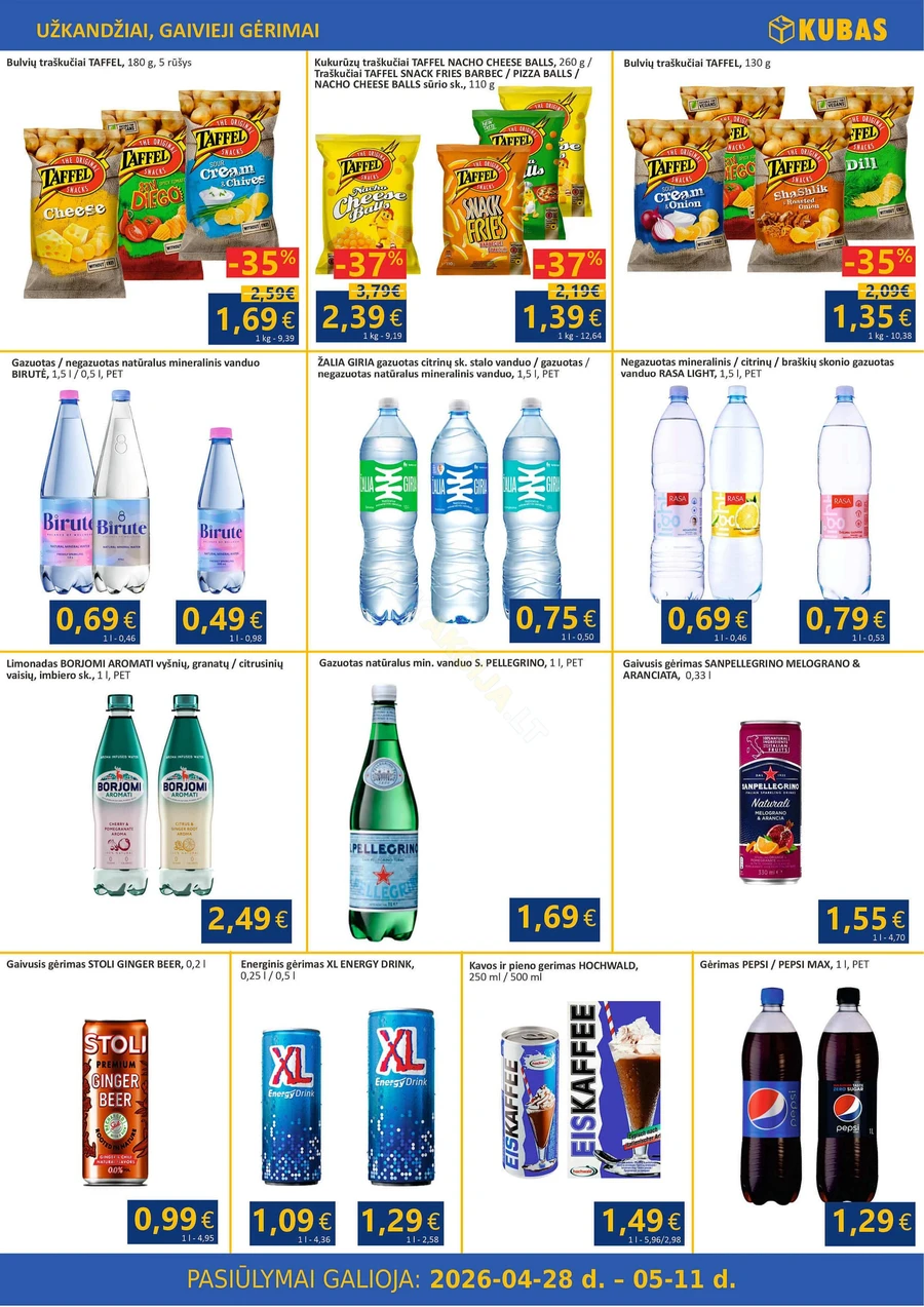 KUBAS akcijų leidinys puslapis 9