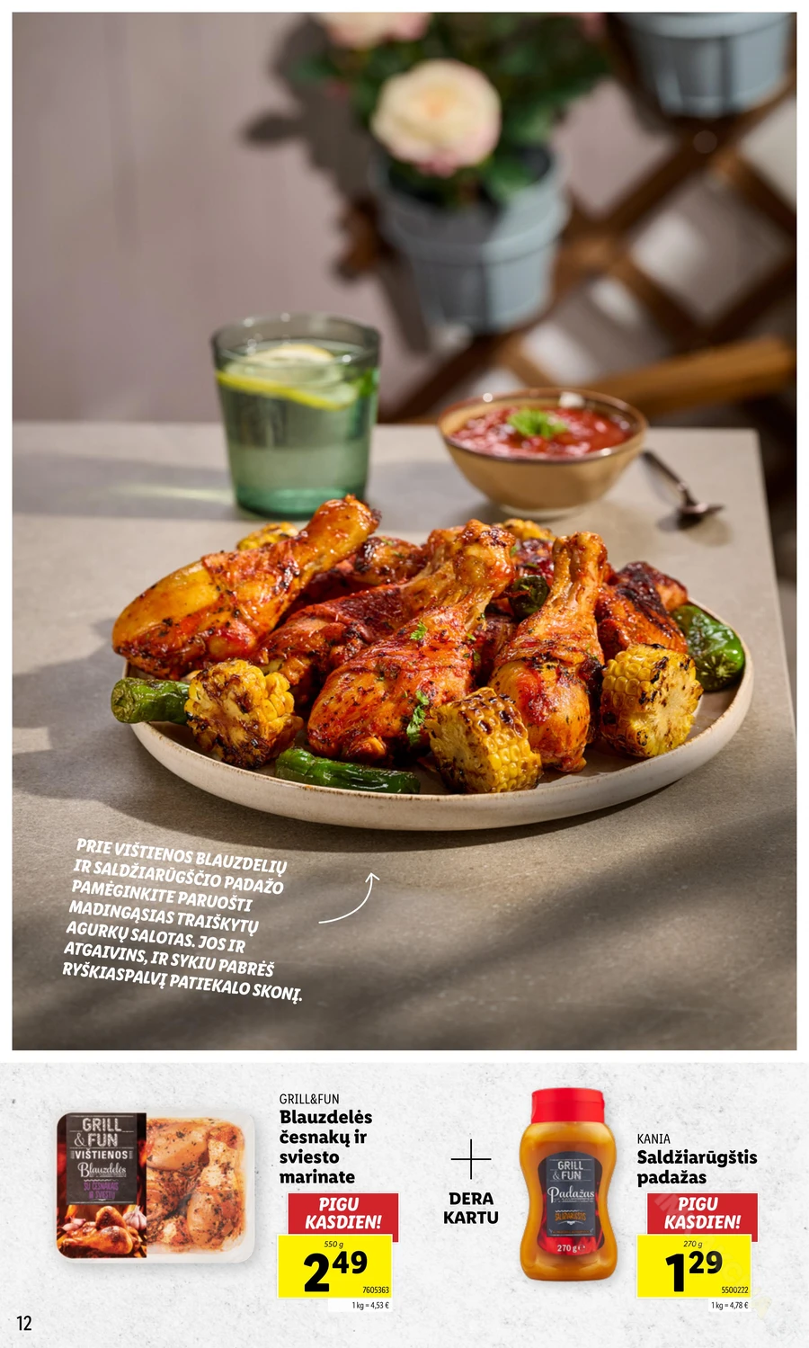 LIDL akcijų leidinys „Grill & Fun“ puslapis 12