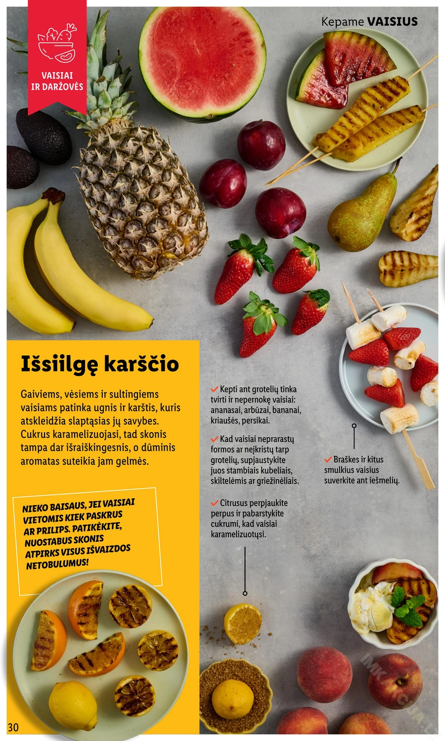 LIDL akcijų leidinys „Grill & Fun“ puslapis 30