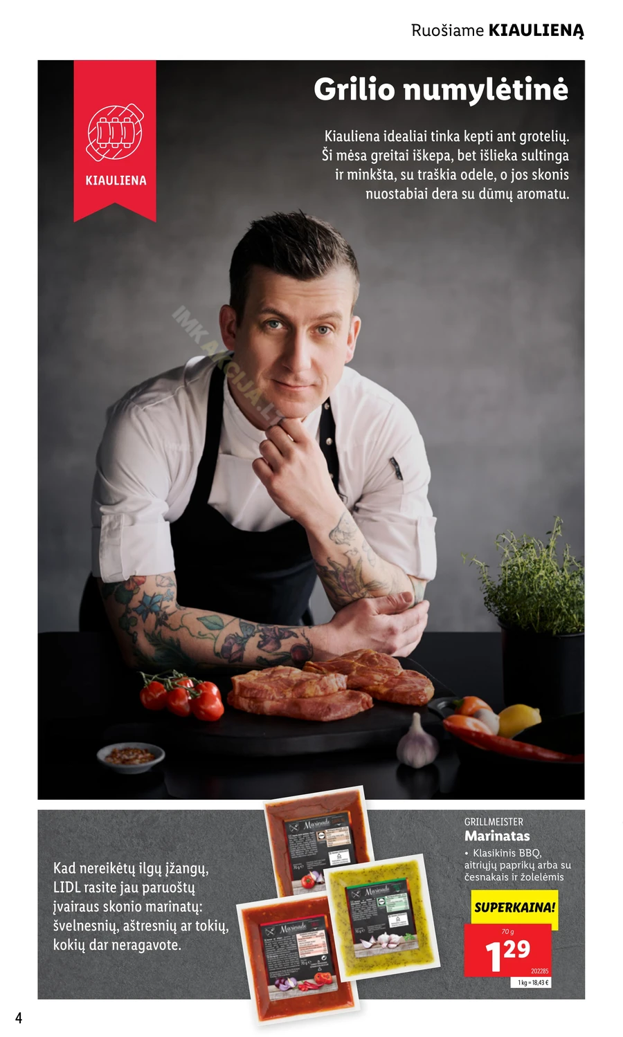 LIDL akcijų leidinys „Grill & Fun“ puslapis 4