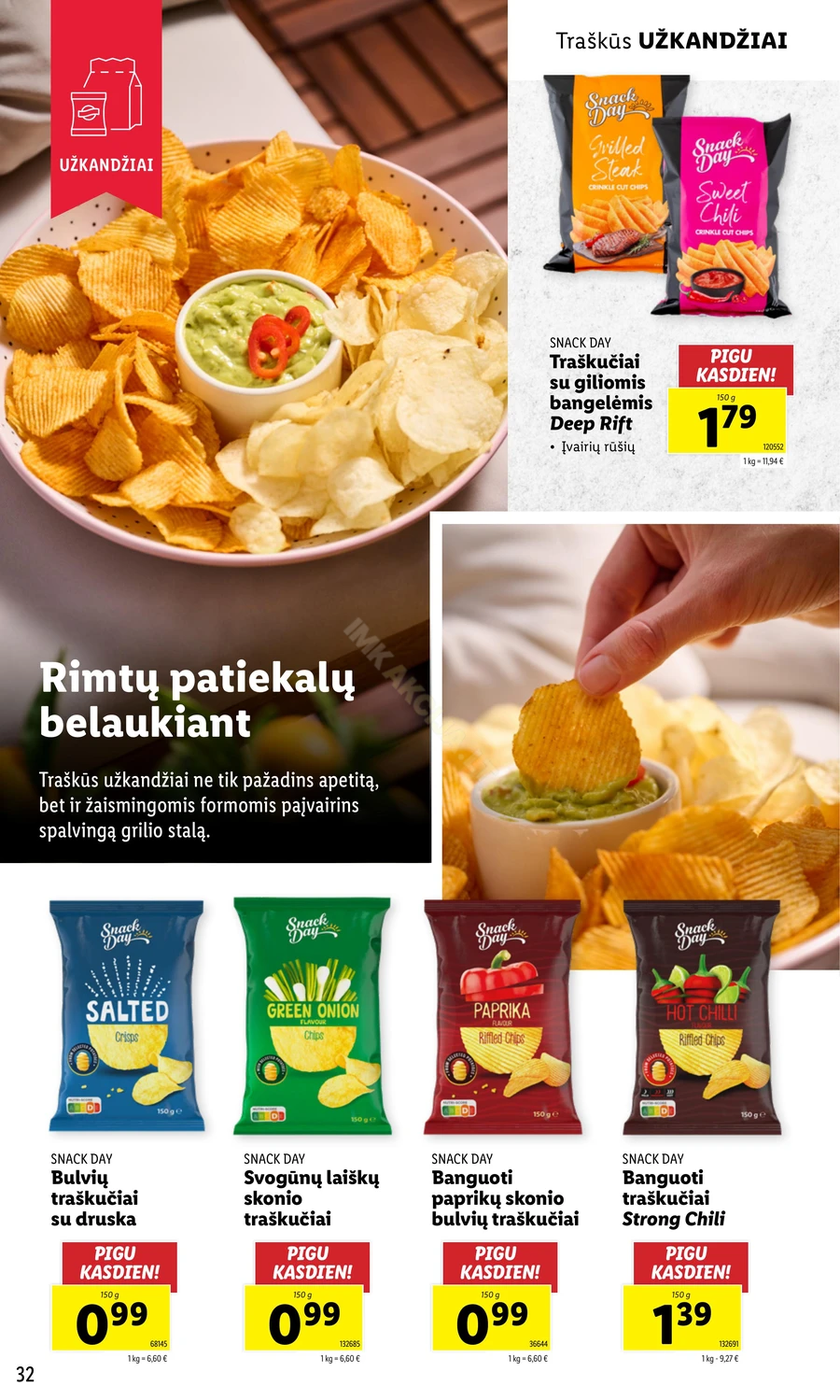 LIDL akcijų leidinys „Grill & Fun“ puslapis 32