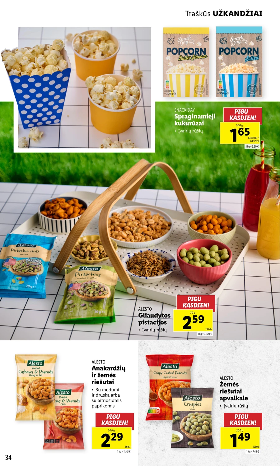 LIDL akcijų leidinys „Grill & Fun“ puslapis 34