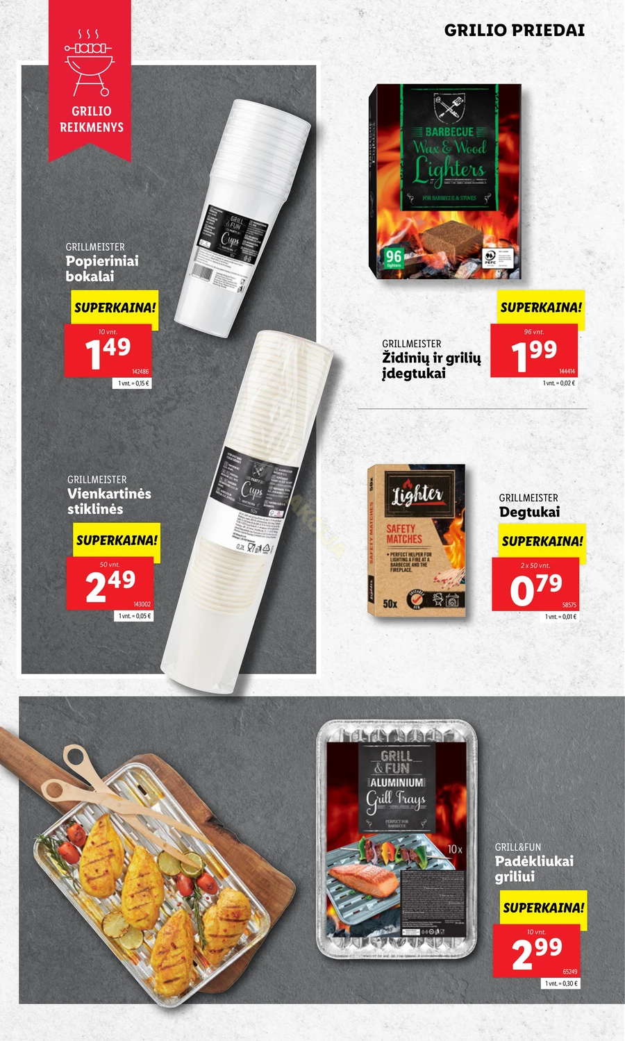 LIDL akcijų leidinys „Grill & Fun“ puslapis 38