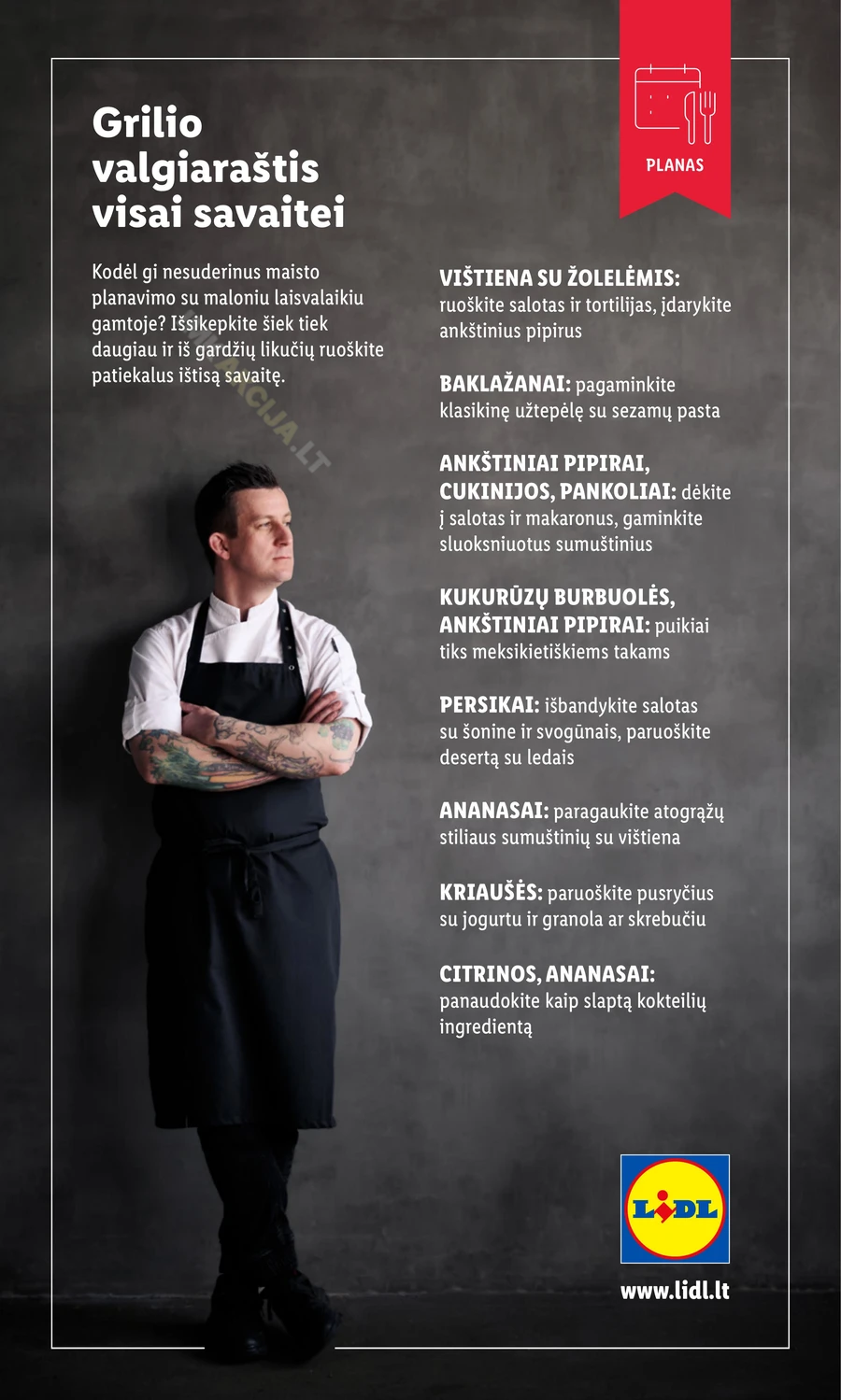 LIDL akcijų leidinys „Grill & Fun“ puslapis 40