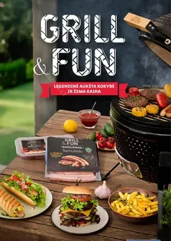 LIDL akcijų leidinys „Grill & Fun“
