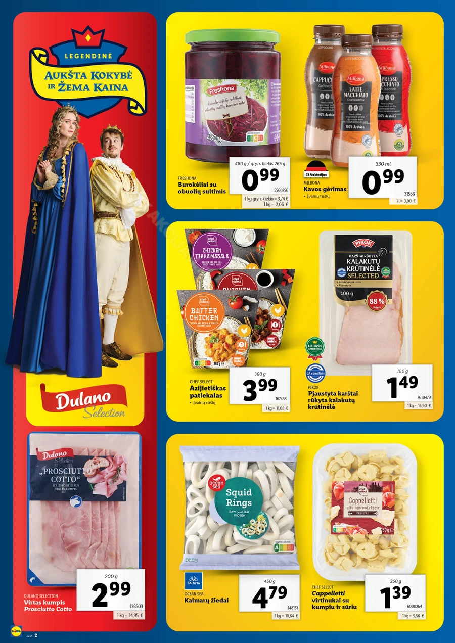 LIDL akcijų leidinys „Naujienos“ puslapis 2