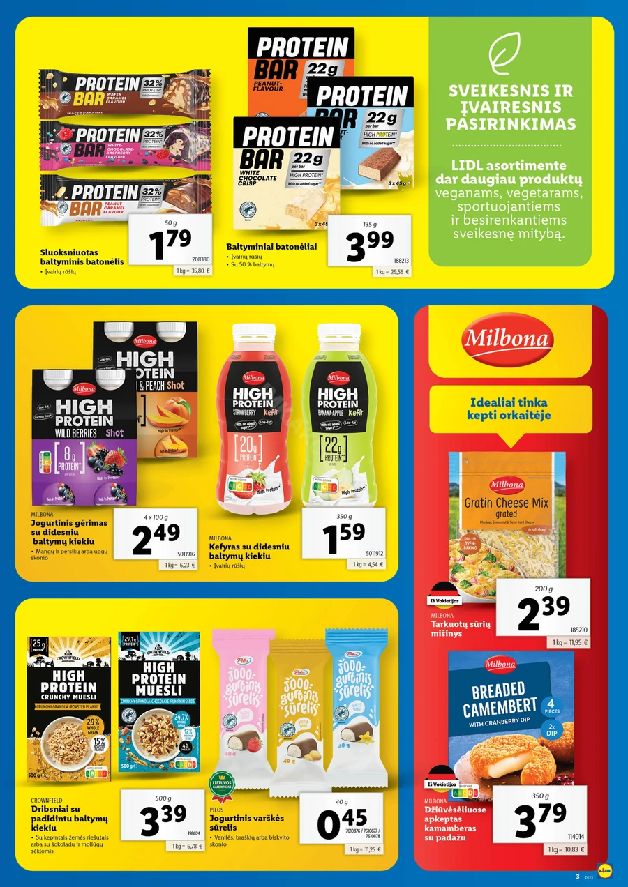 LIDL akcijų leidinys „Naujienos“ puslapis 3