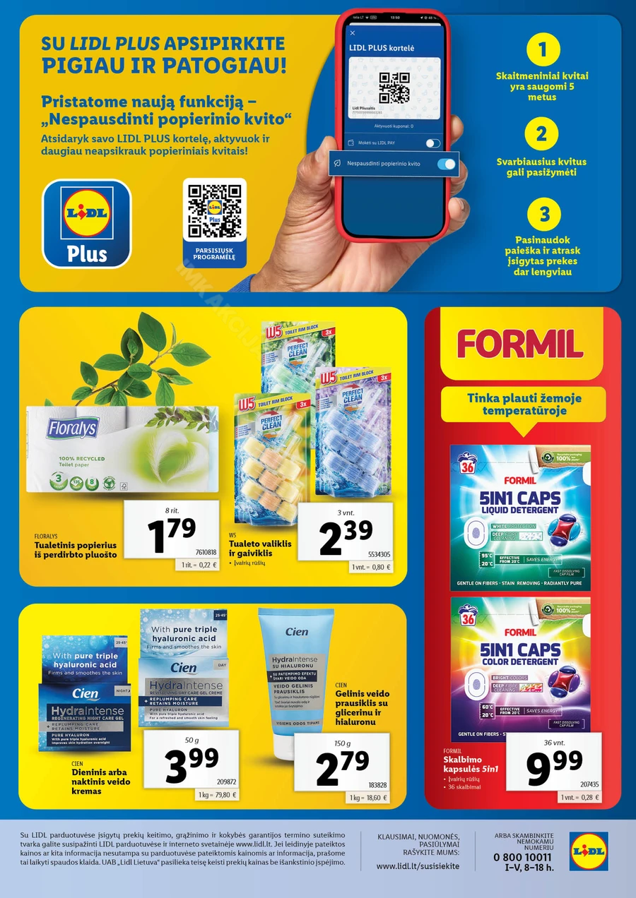 LIDL akcijų leidinys „Naujienos“ puslapis 8