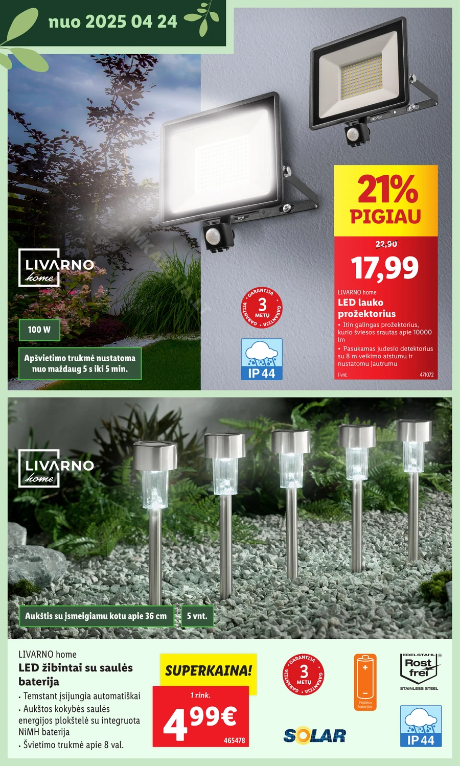 LIDL leidinys „Švenčiame sodą” puslapis 20