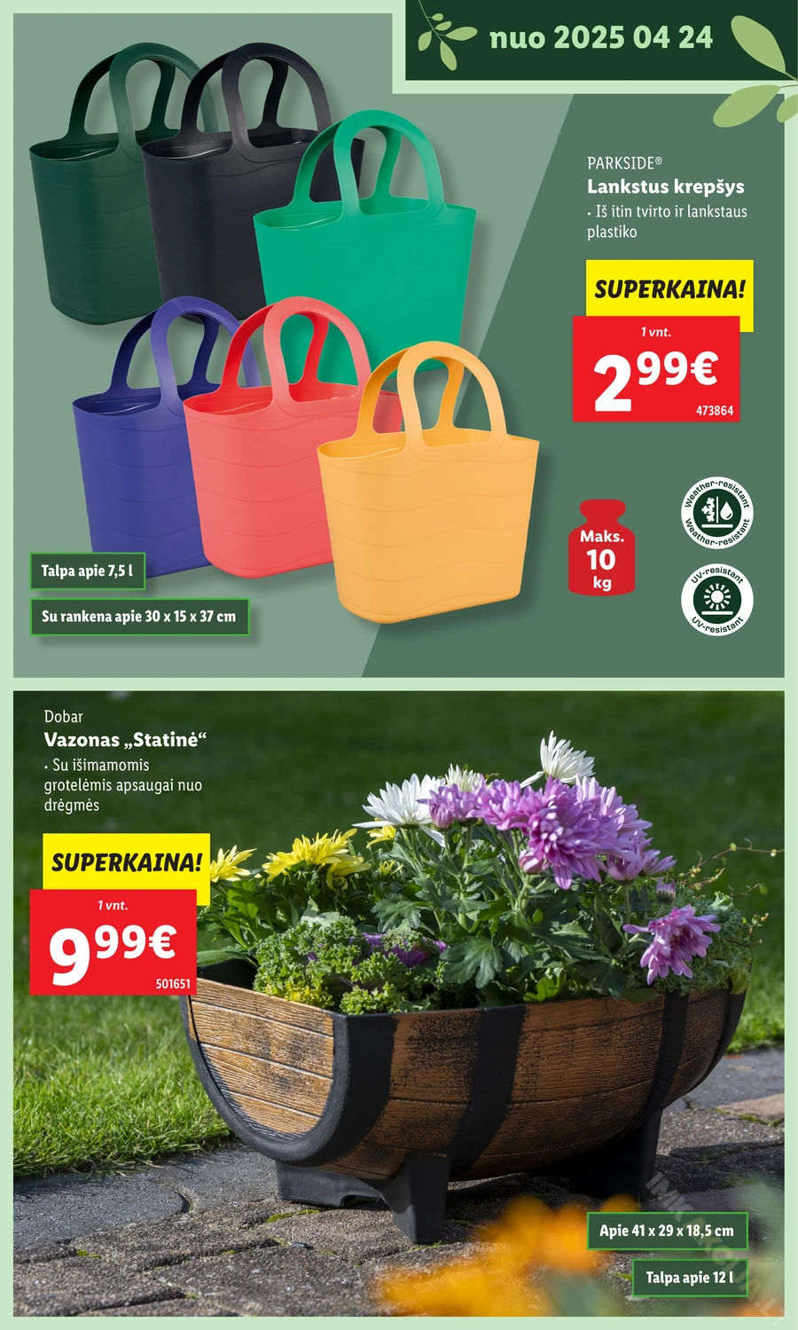 LIDL leidinys „Švenčiame sodą” puslapis 21