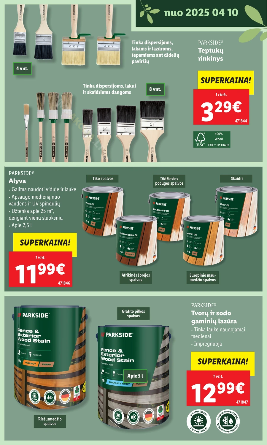 LIDL leidinys „Švenčiame sodą” puslapis 35