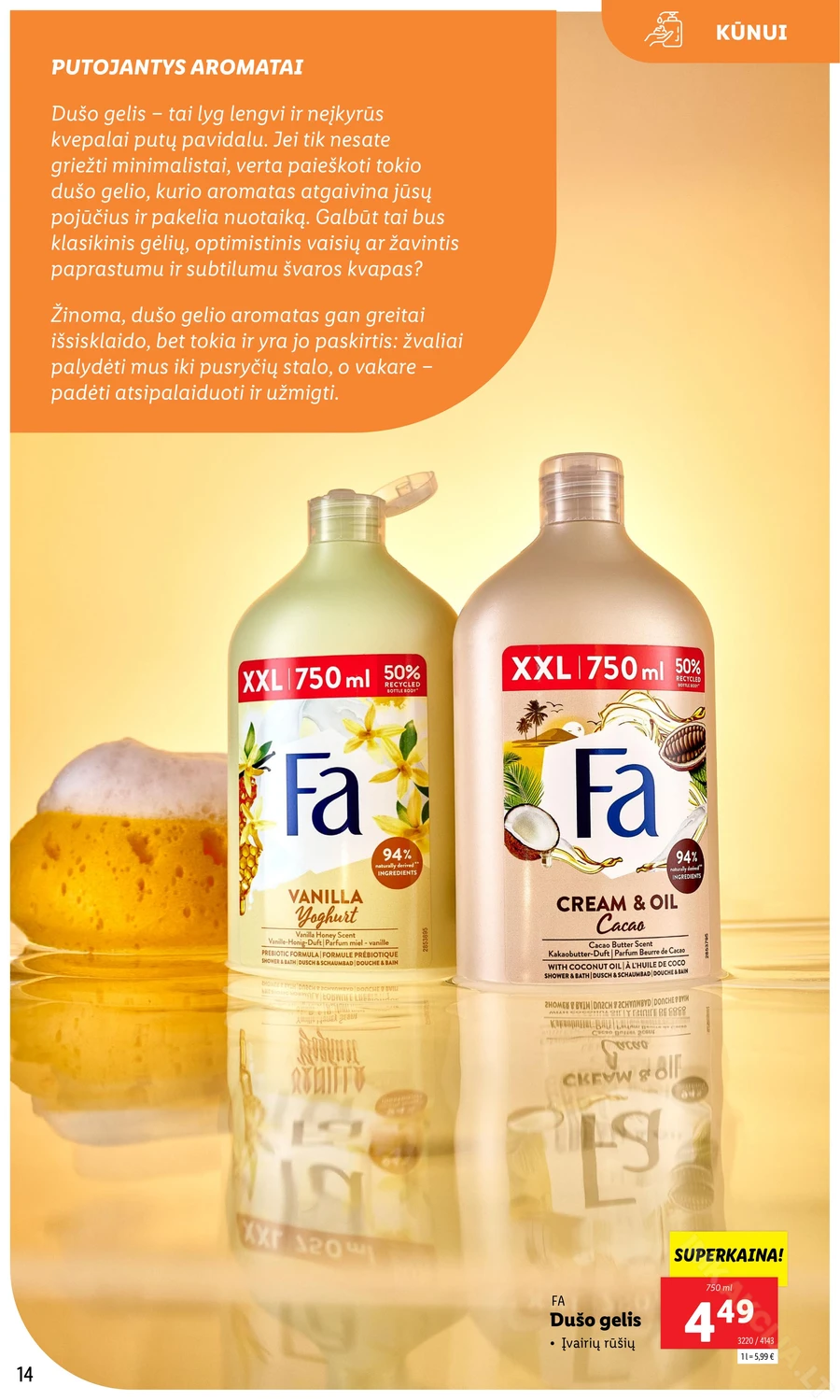 LIDL akcijų leidinys „Grožio festivalis“ puslapis 14