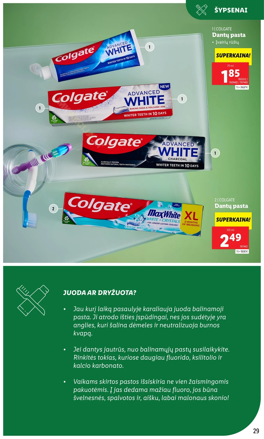 LIDL akcijų leidinys „Grožio festivalis“ puslapis 29