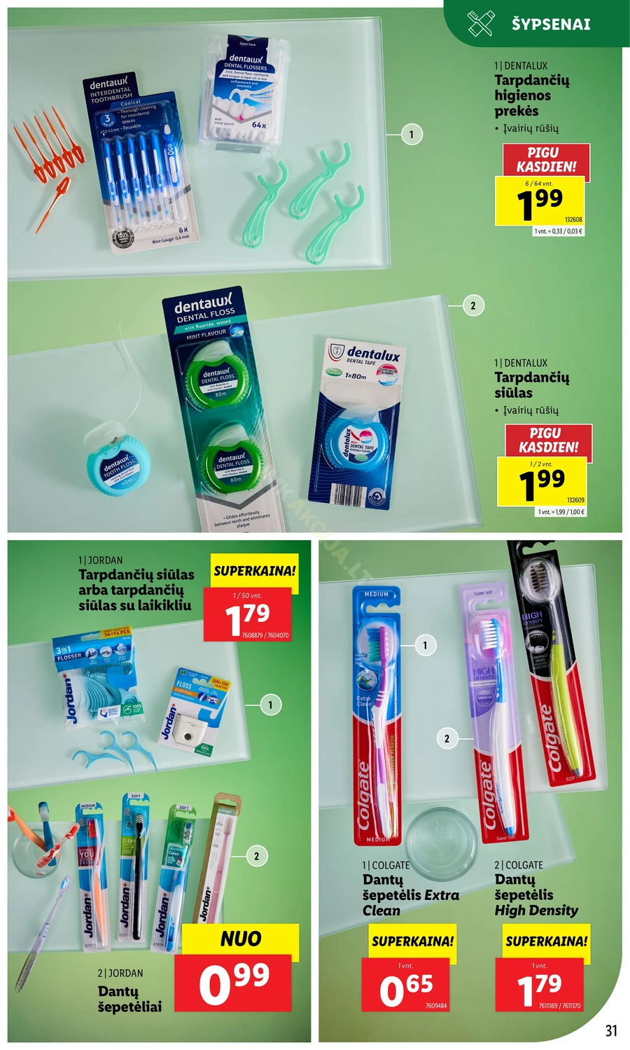 LIDL akcijų leidinys „Grožio festivalis“ puslapis 31