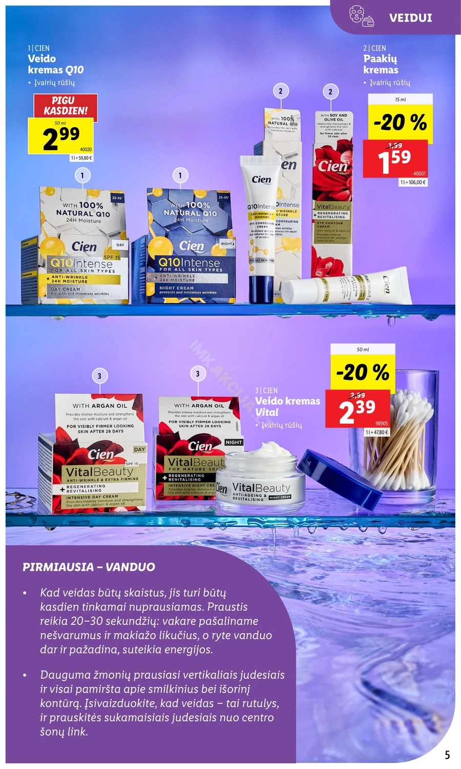 LIDL akcijų leidinys „Grožio festivalis“ puslapis 5