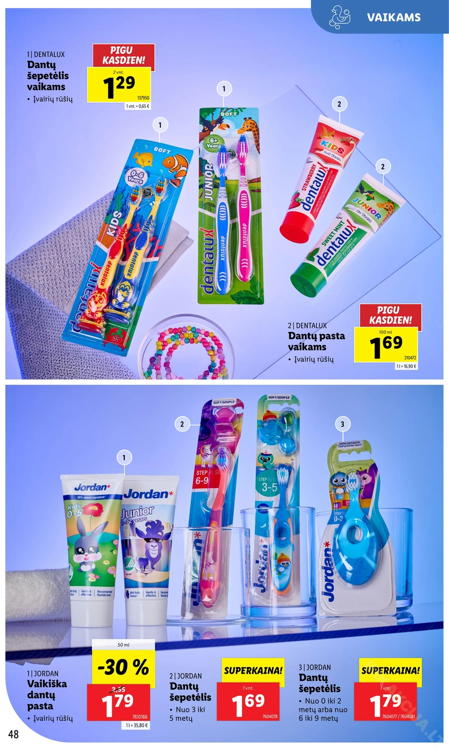 LIDL akcijų leidinys „Grožio festivalis“ puslapis 48