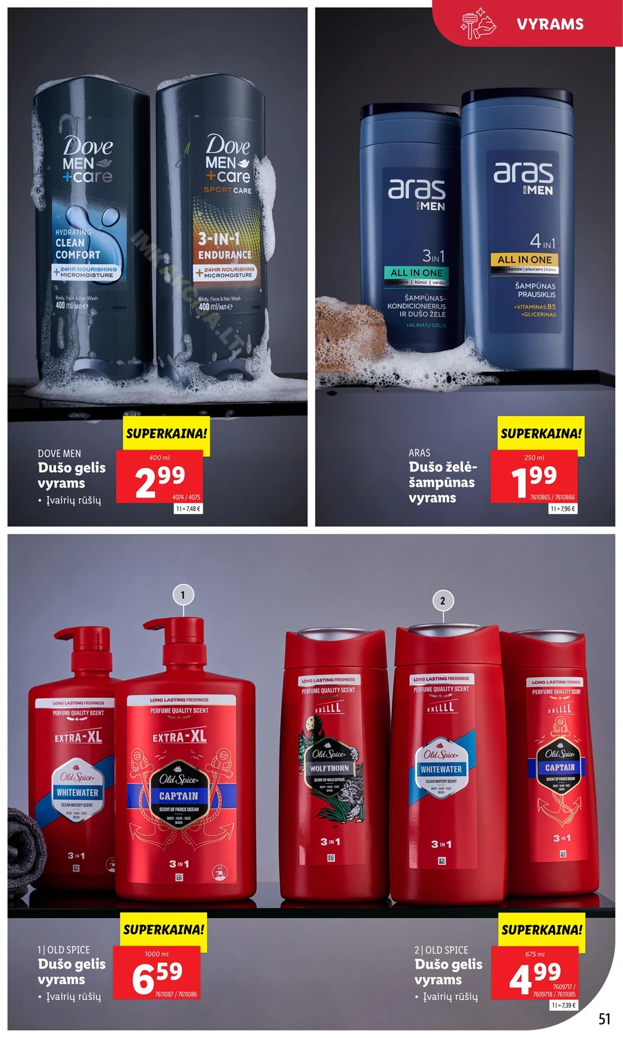 LIDL akcijų leidinys „Grožio festivalis“ puslapis 51