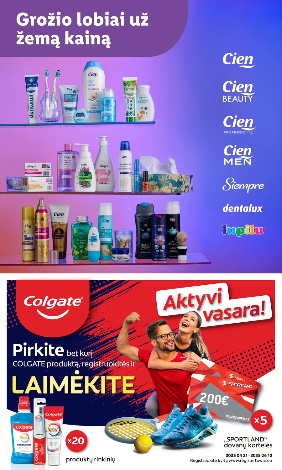 LIDL akcijų leidinys „Grožio festivalis“ puslapis 58