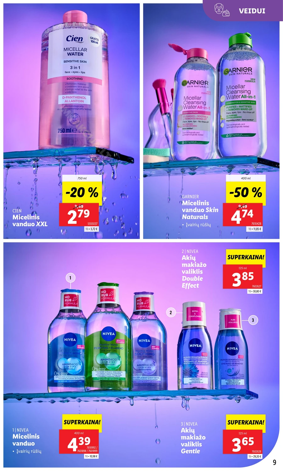 LIDL akcijų leidinys „Grožio festivalis“ puslapis 9