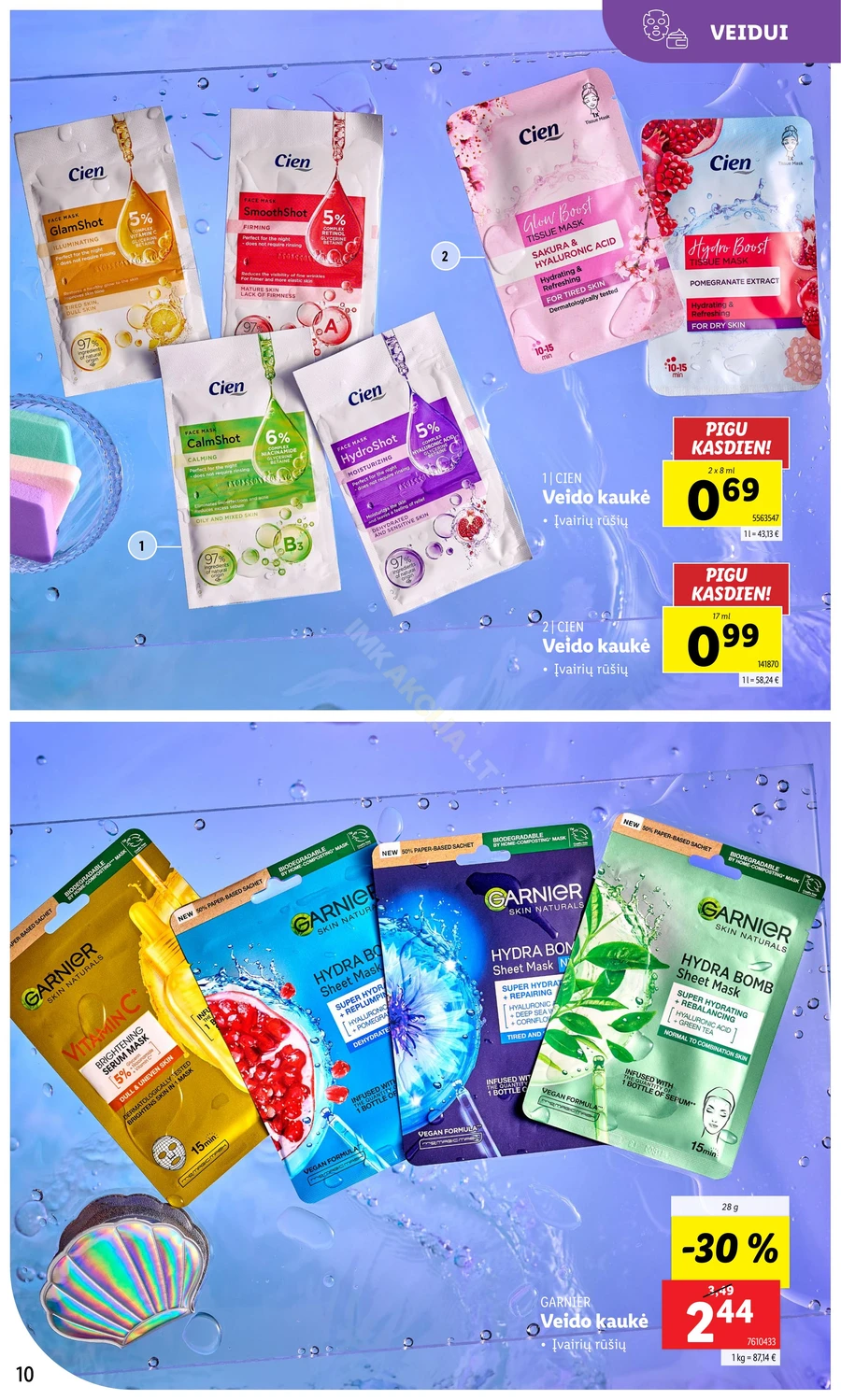 LIDL akcijų leidinys „Grožio festivalis“ puslapis 10