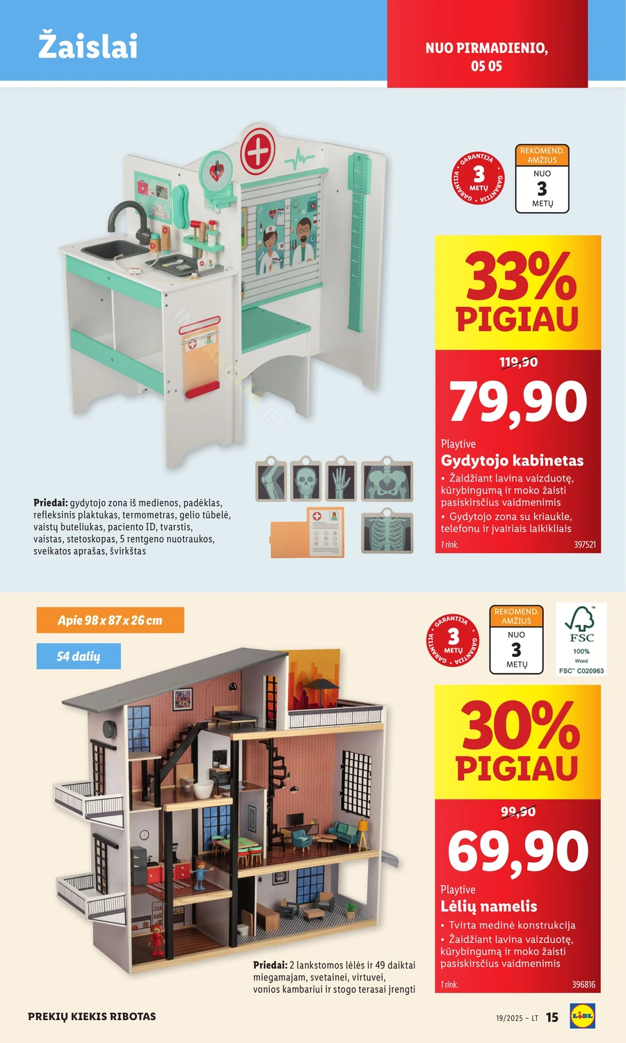 LIDL ne maisto prekių akcijų leidinys puslapis 15