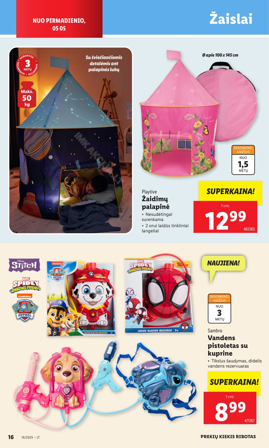 LIDL ne maisto prekių akcijų leidinys puslapis 16