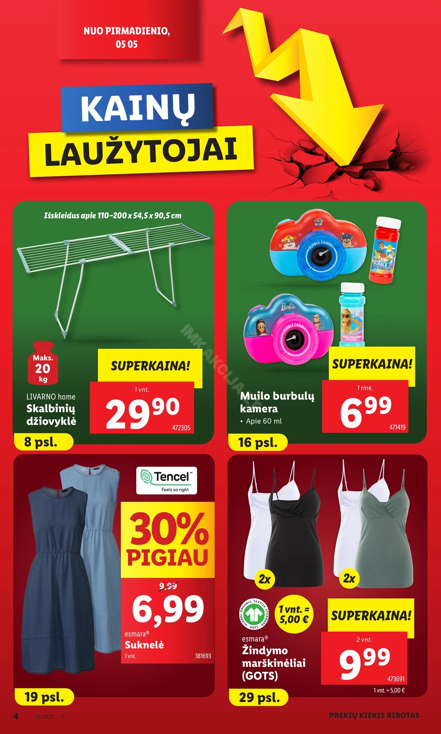 LIDL ne maisto prekių akcijų leidinys puslapis 4