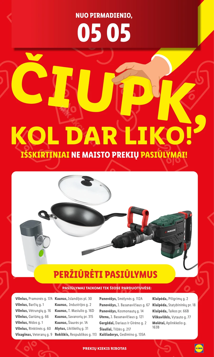 LIDL ne maisto prekių akcijų leidinys puslapis 31
