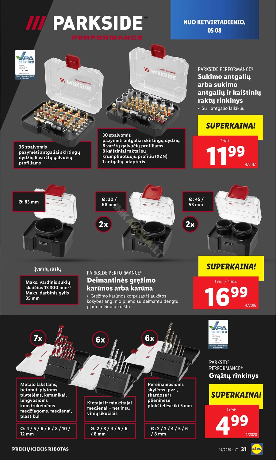 LIDL ne maisto prekių akcijų leidinys puslapis 33