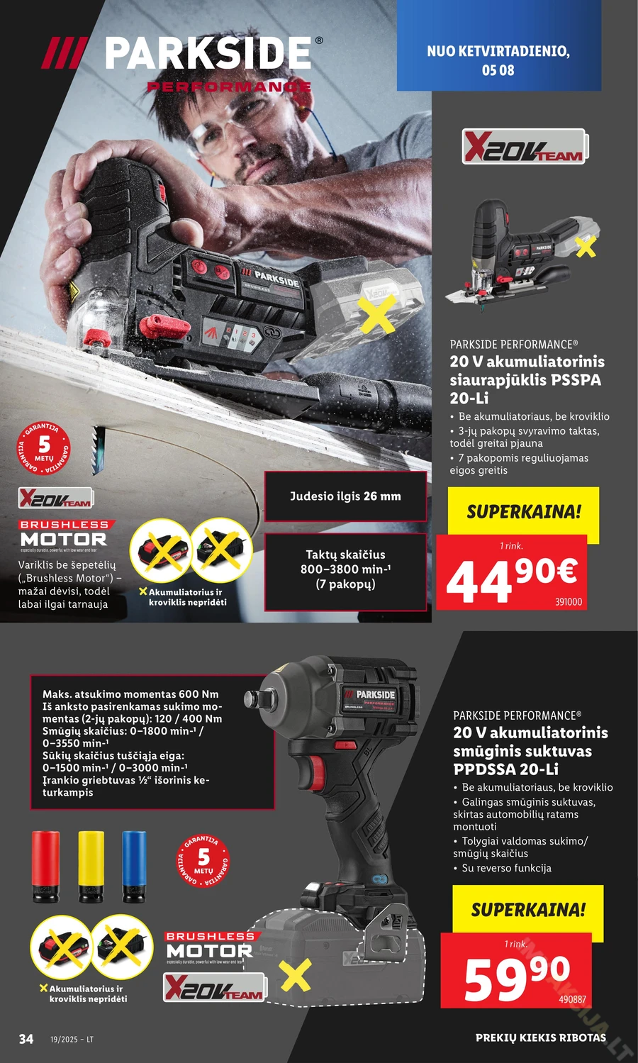LIDL ne maisto prekių akcijų leidinys puslapis 36