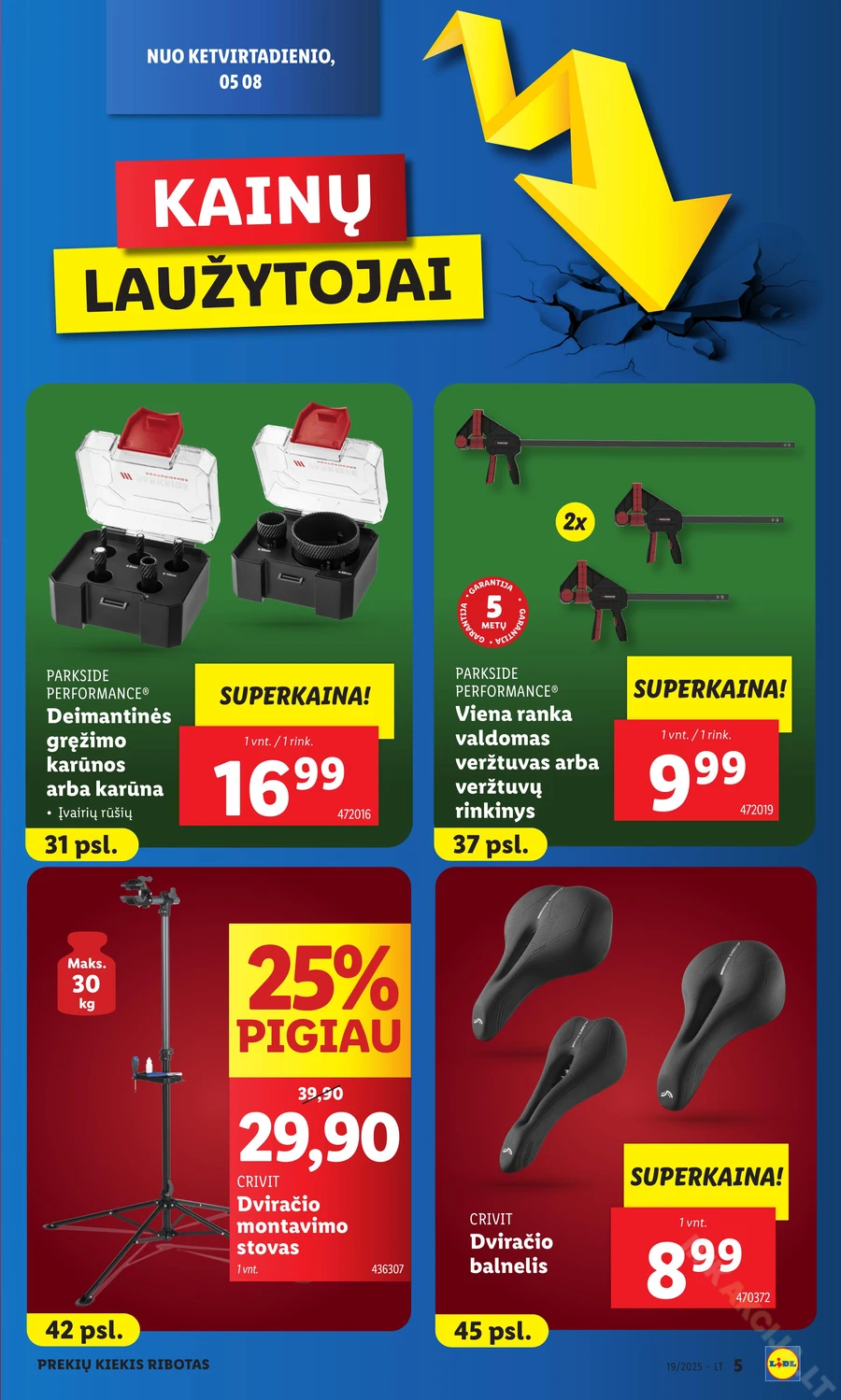 LIDL ne maisto prekių akcijų leidinys puslapis 5