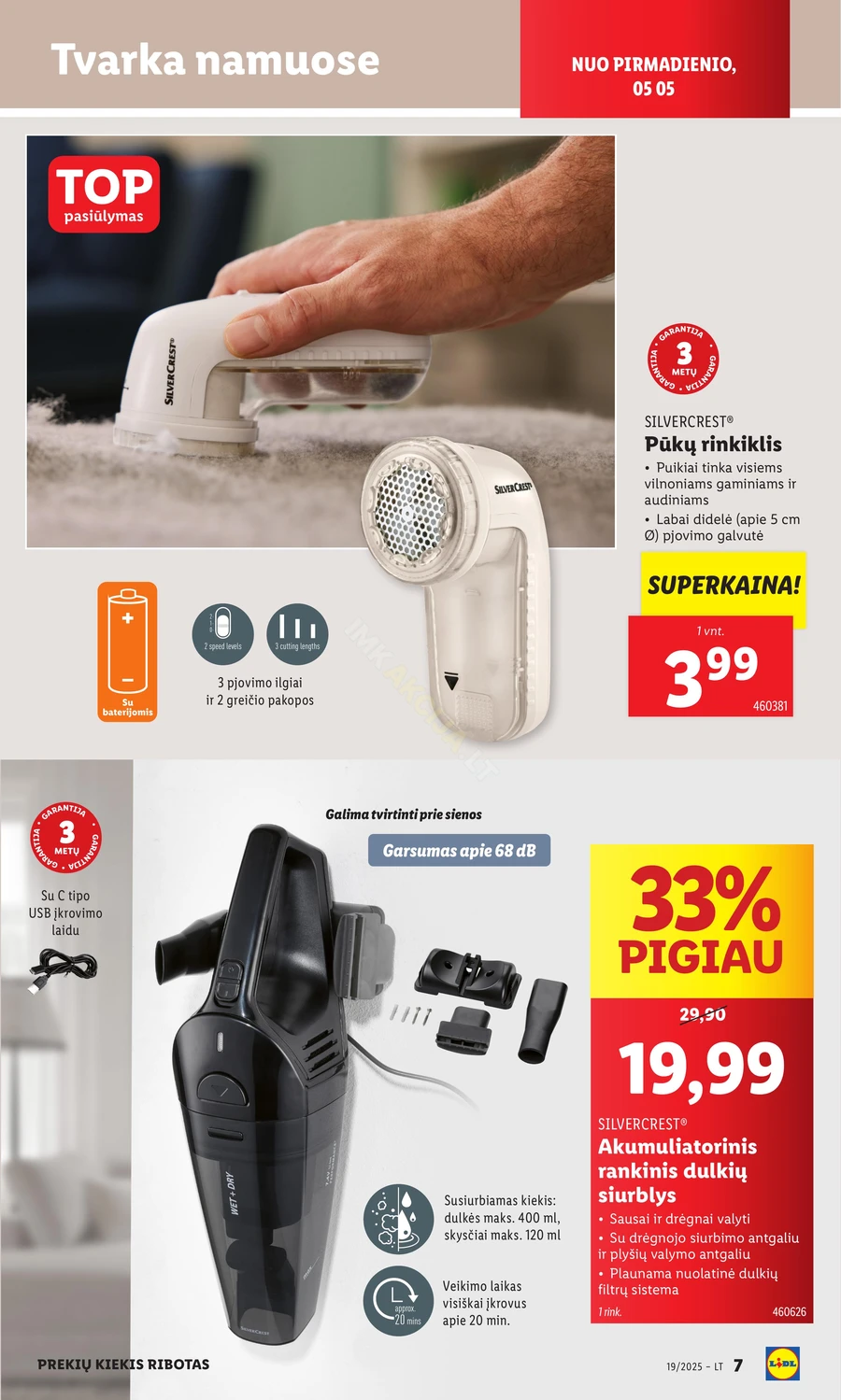 LIDL ne maisto prekių akcijų leidinys puslapis 7