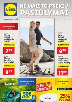 LIDL ne maisto prekių akcijų leidinys