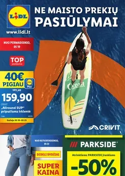 LIDL ne maisto prekių akcijų leidinys